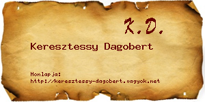Keresztessy Dagobert névjegykártya